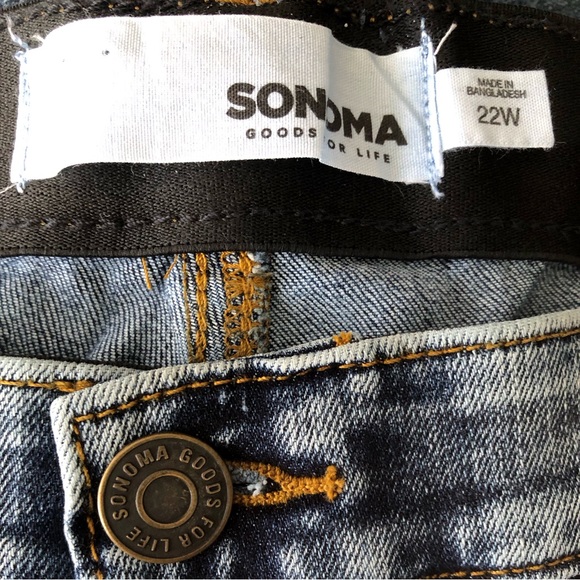 Sonoma Midrise Curvy Skinny Jeans 22W - Picture 13 of 16